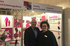 Rolf Führ, Landesvorsitzender der komba gewerkschaft rheinland-pfalz, mit Sandra van Heemskerk