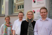 Phillip Albrecht, Sandra Hennig, Dirk Hirsch und Yvonne Bösel (v.r.n.l.)